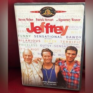 Jeffrey DVD Widescreen EUC starring Patrick Stewart & Sigourney Weaver